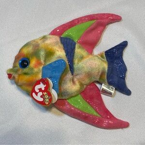 Ty Aruba the Angel Fish Retired Beanie Baby 2000